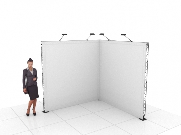 Stand X-10 (L-shape 200x200x200), RENT 1