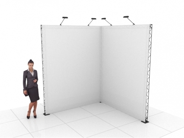 Stand X-10 (L-shape 200x200x250), RENT 1