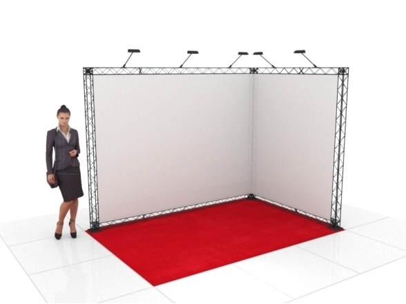 Stand X-10 (L-shape 300x200x200), RENT