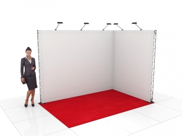 Stand X-10 (L-shape 300x200x200), RENT 1