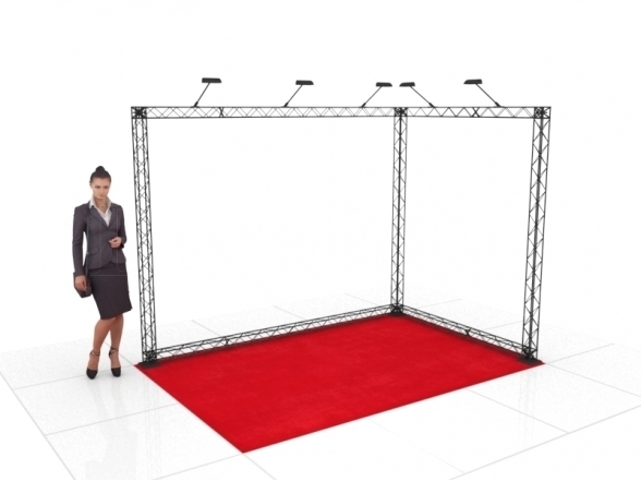 Stand X-10 (L-shape 300x200x200), RENT 2