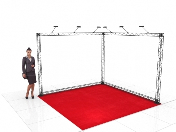 Stand X-10 (L-shape 300x300x200), RENT 2