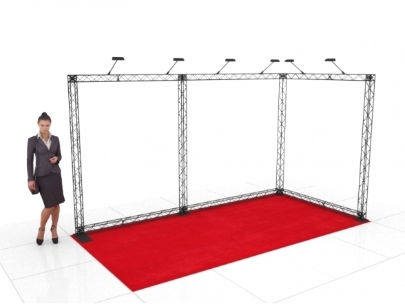 Stand X-10 (L-shape 400x200x200), RENT 2