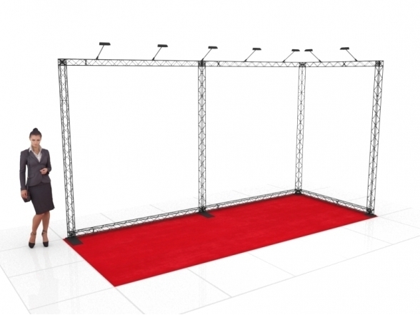 Stand X-10 (L-shape 500x200x250), RENT 2