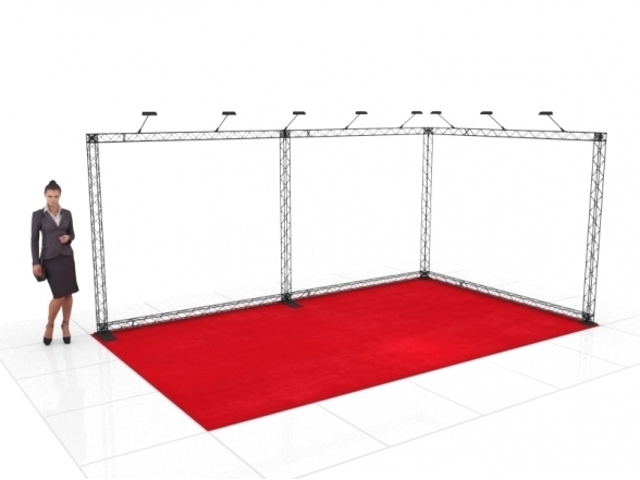 Stand X-10 (L-shape 500x300x200), RENT 2