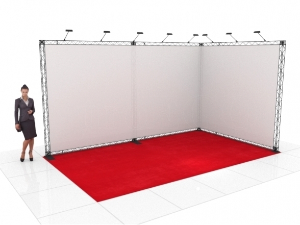 Stand X-10 (L-shape 500x300x250), RENT