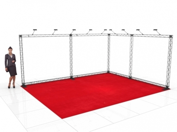 Stand X-10 (L-shape 500x400x200), RENT 2