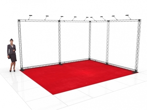 Stand X-10 (L-shape 500x400x250), RENT 2