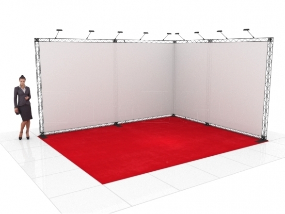 Stand X-10 (L-shape 500x400x250), RENT