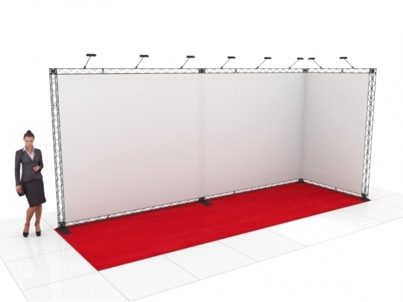 Stand X-10 (L-shape 600x200x250)