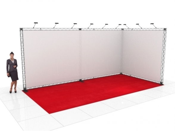 Stand X-10 (L-shape 600x300x250), RENT