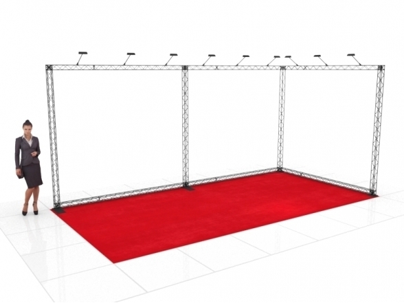 Stand X-10 (L-shape 600x300x250), RENT 2