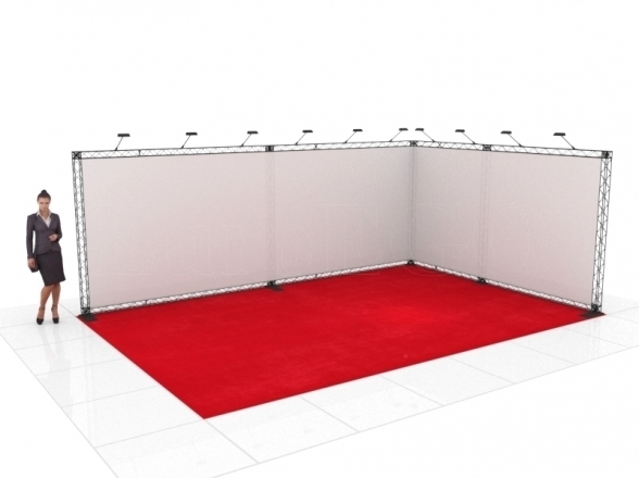 Stand X-10 (L-shape 600x400x200), RENT