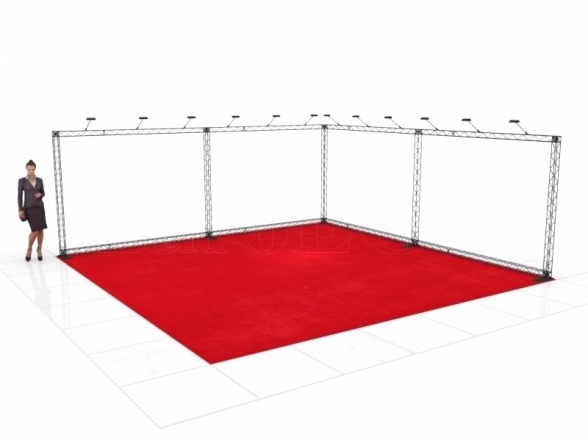 Stand X-10 (L-shape 600x600x200), RENT 2