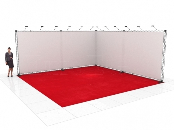 Stand X-10 (L-shape 600x600x250), RENT