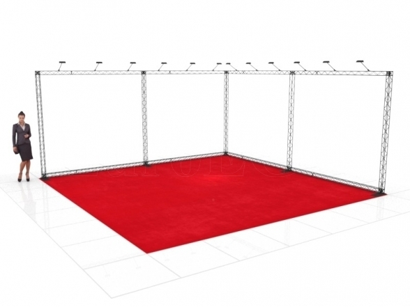 Stand X-10 (L-shape 600x600x250), RENT 2