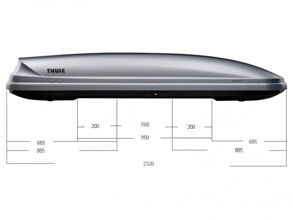 Roof rack 420 l, RENT 2