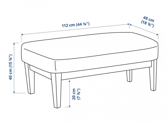 Bench K1, RENT 1