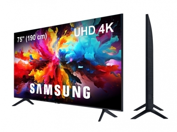 Televizorius Samsung 75" Crystal UHD 4K, NUOMA